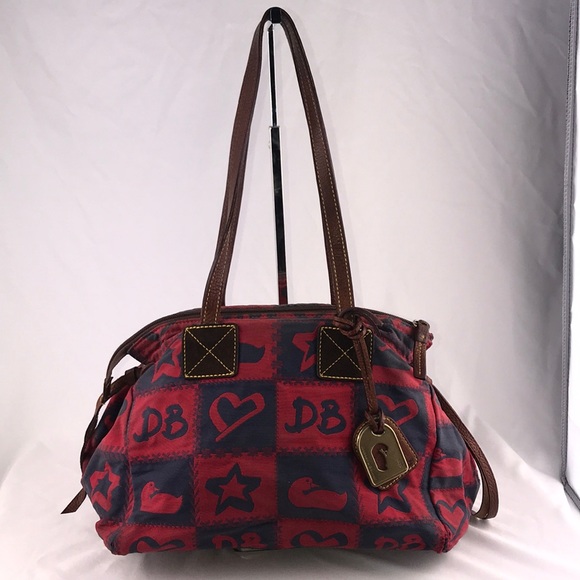 Dooney & Bourke Handbags - Dooney & Bourke Heart Duck Star Shoulder Purse